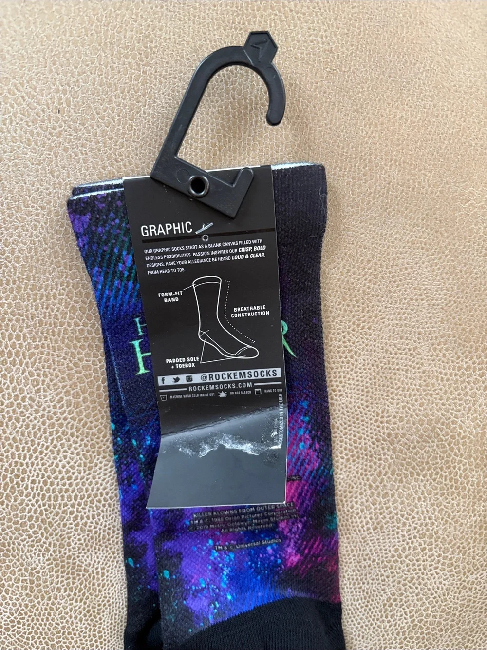 Universal Studios Halloween Horror Nights 2019 Ghost Busters Crew Socks